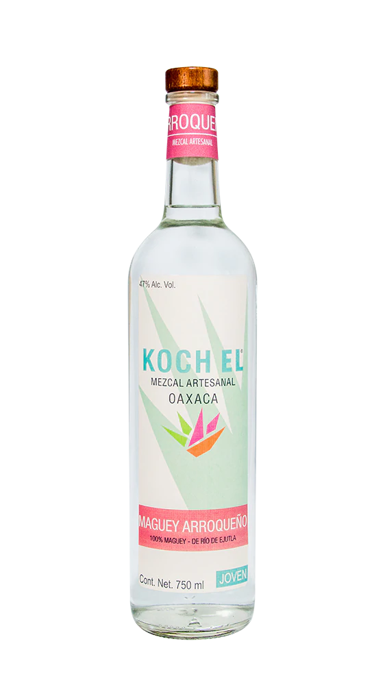 Koch El Artesanal Arroqueno Mezcal bottle