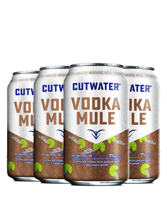 Cutwater Vodka Mule Canned Cocktail 4PK bottle