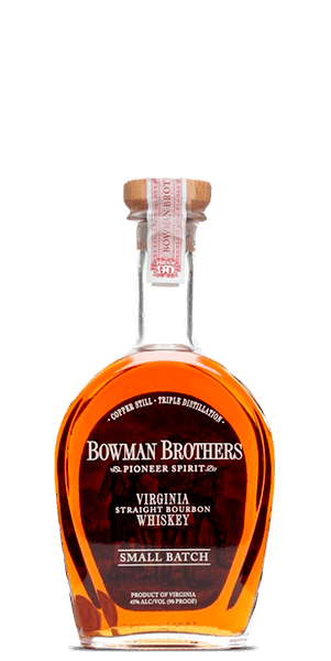 Bowman Brothers Small Batch Bourbon Whiskey bottle