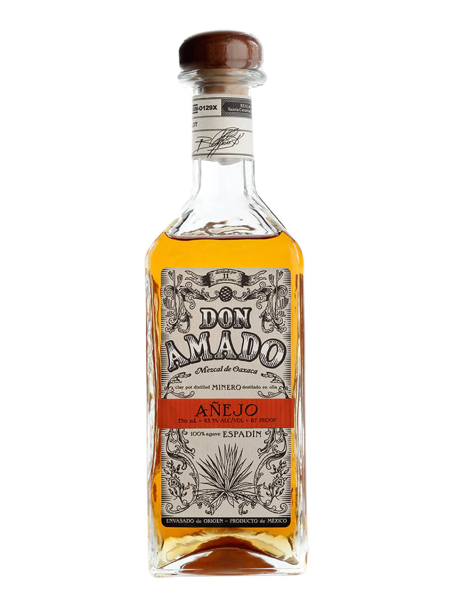 Don Amado Añejo Tequila bottle