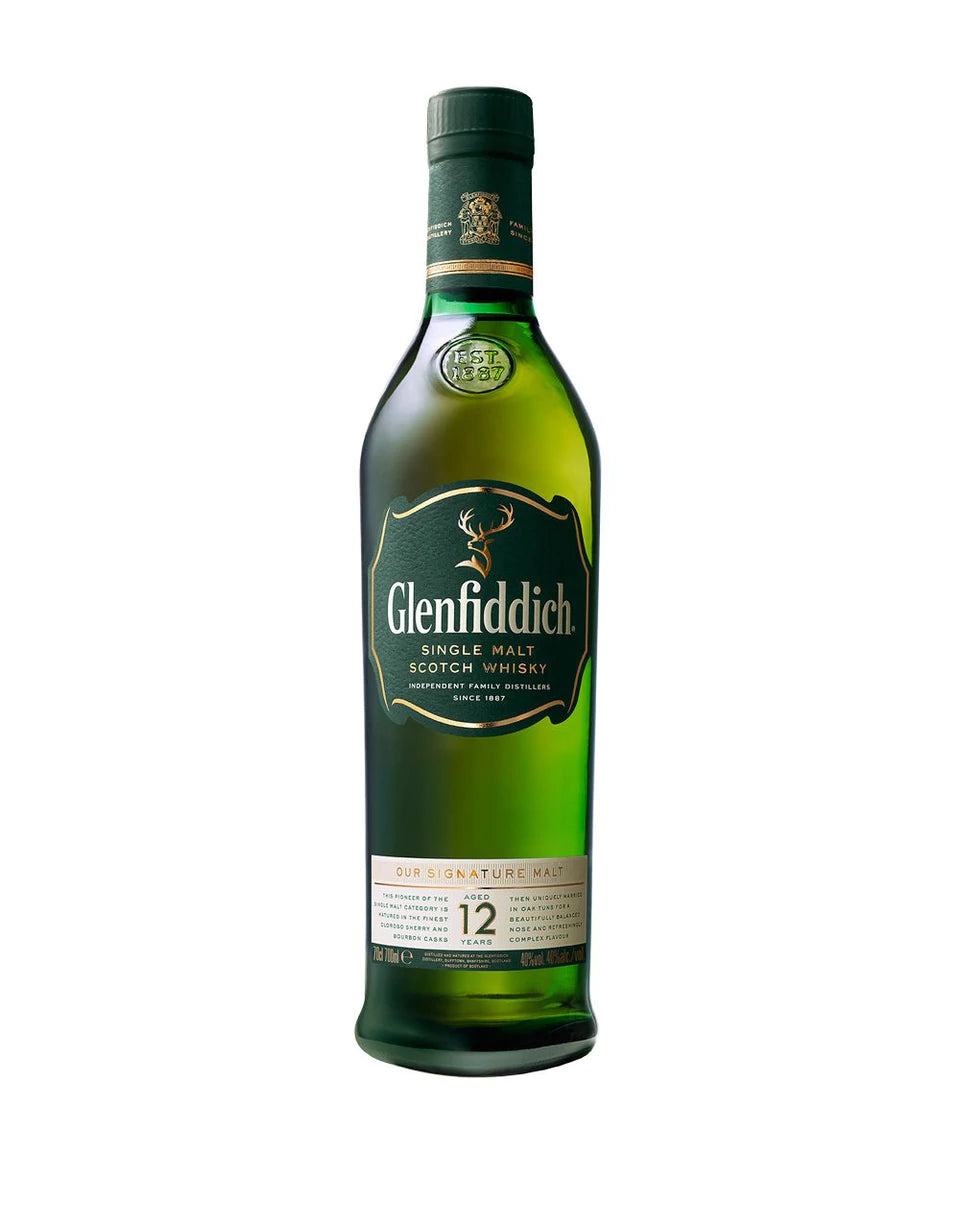 Glenfiddich 12 Year Old bottle