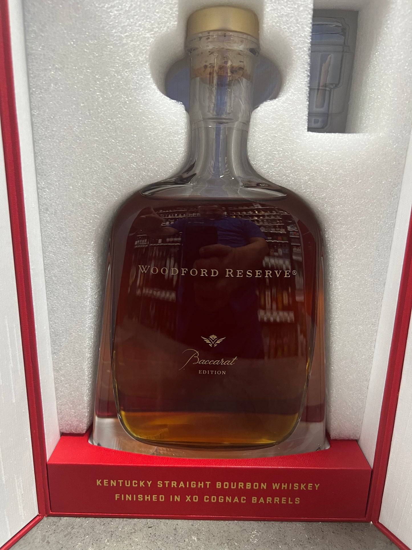 Woodford Reserve Baccarat Edition bottle
