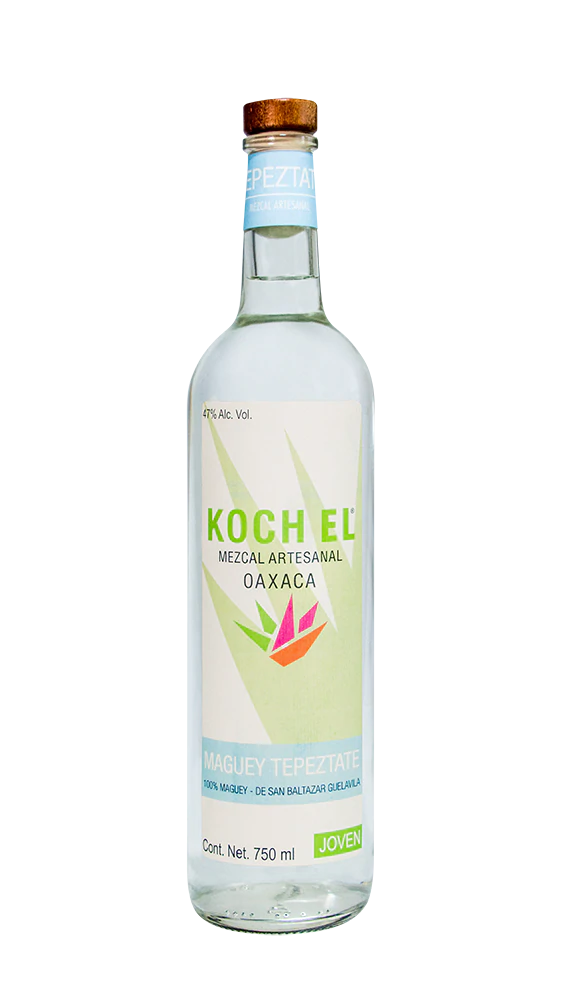 Koch El Artesanal Tepeztate Mezcal bottle