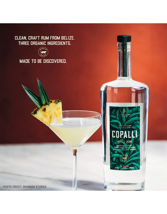 Copalli White Rum bottle