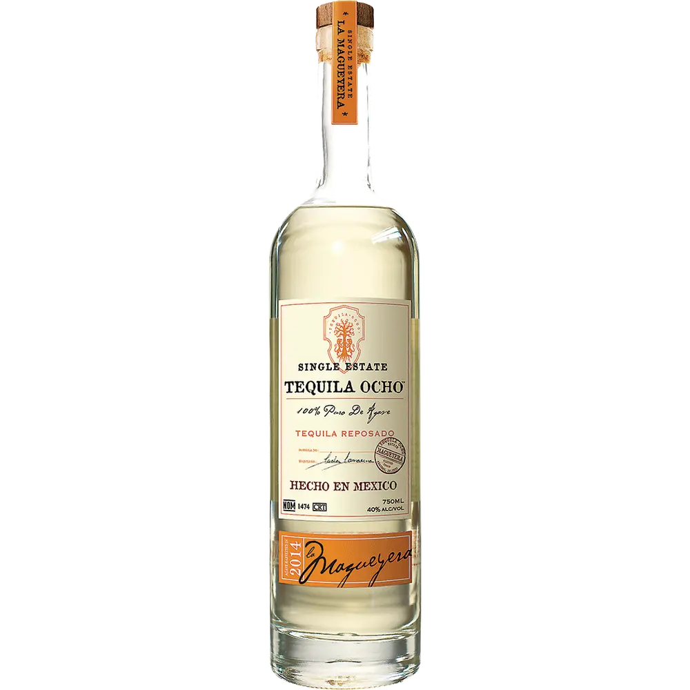 Tequila Ocho Reposado bottle