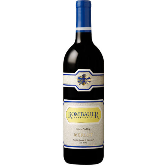 Rombauer Merlot bottle