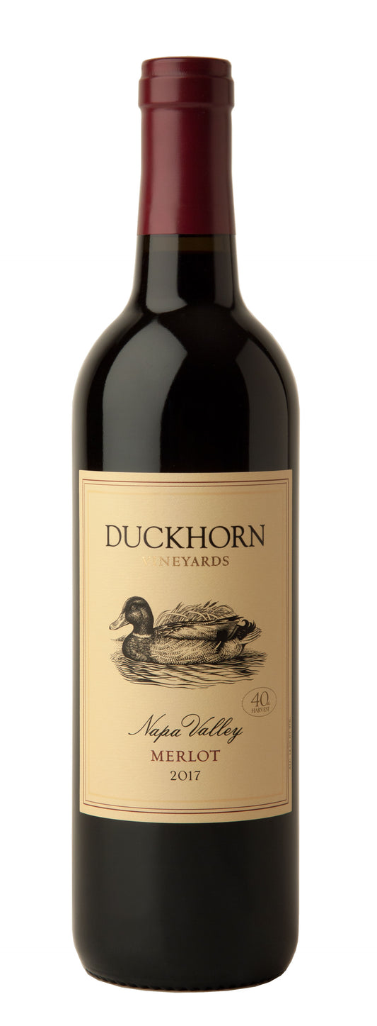 Duckhorn Merlot 2017 bottle