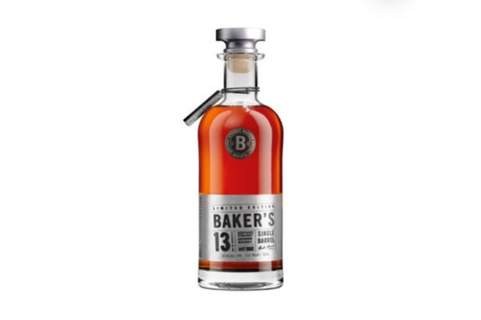 Baker 13 year Bourbon bottle
