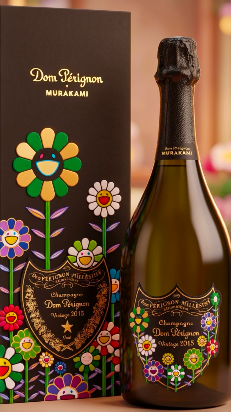 Dom Pérignon Vintage 2015 Takashi Murakami Limited Edition 750ml
