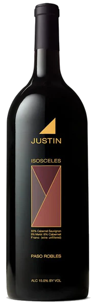 Justin Isosceles Paso Robles 2019 bottle