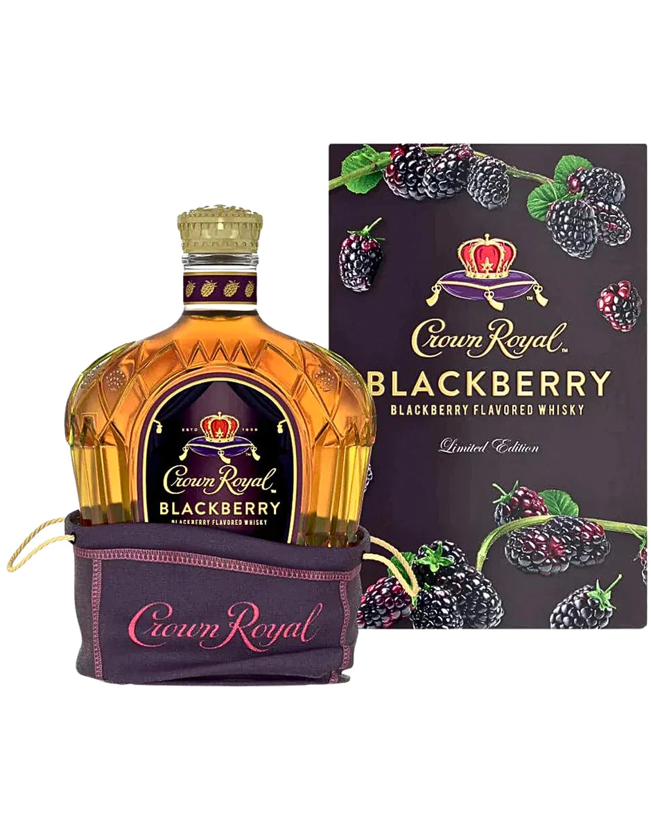 Crown Royal BlackBerry bottle
