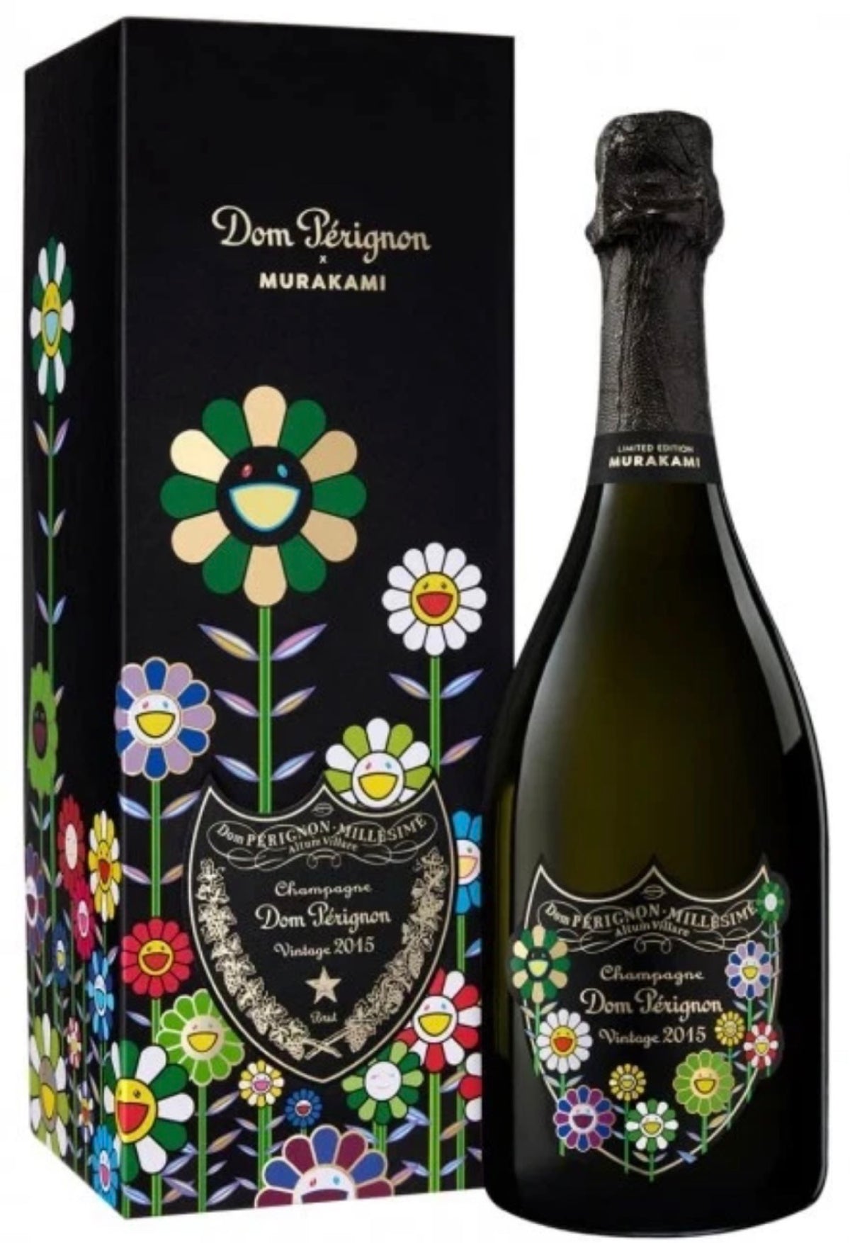 Dom Pérignon Vintage 2015 Takashi Murakami Limited Edition with gift box