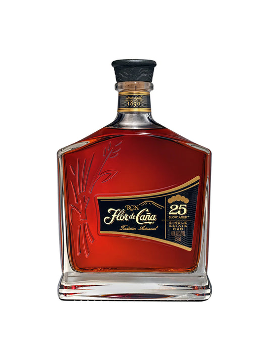 Flor De Caña 25 Year Old Rum bottle