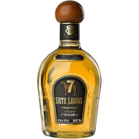 7 Siete Leguas Añejo Tequila bottle