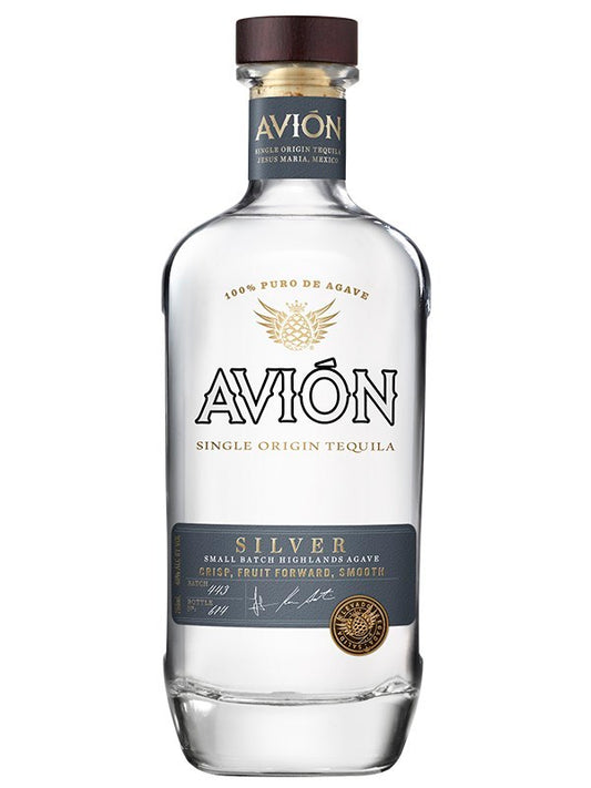 Avion Silver Tequila bottle