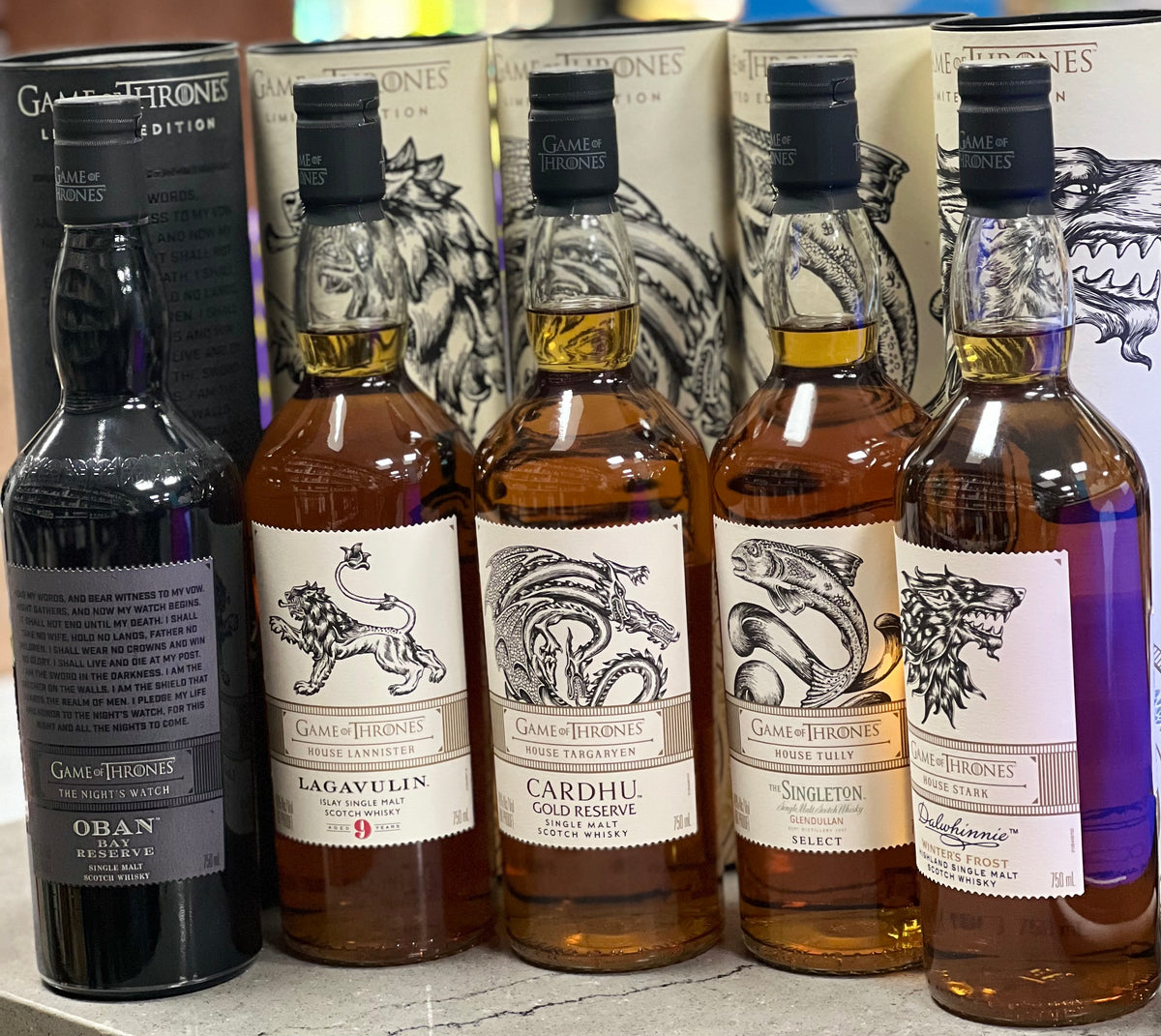 Game Of Thrones Collections bottle
