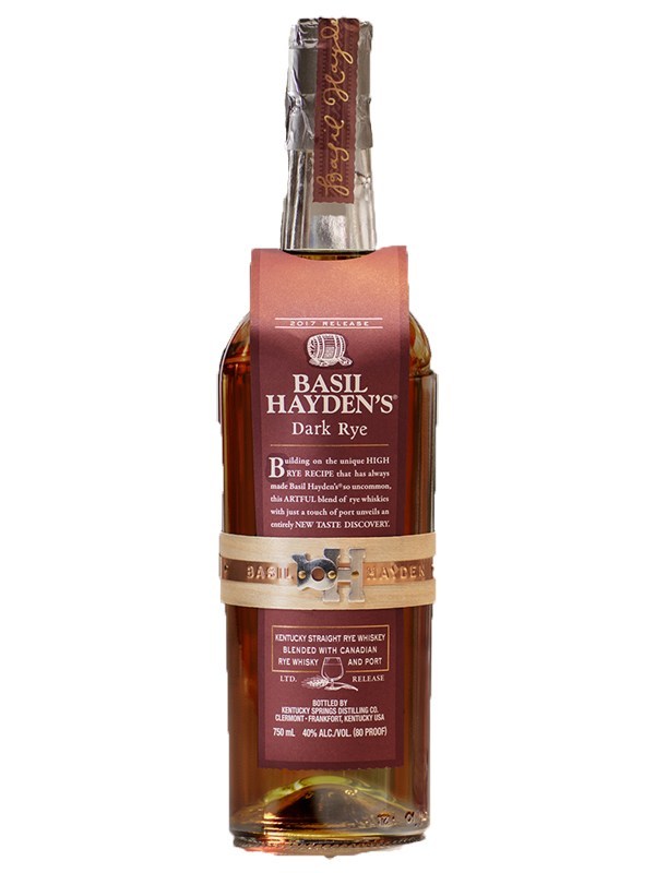 Basil Hayden’s Dark Rye Whiskey