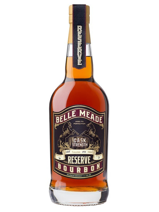Belle Meade Cask Strength Reserve Bourbon Whiskey bottle