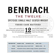 BenRiach The Twelve SPEYSIDE Single Malt Whiskey Aged 12 Years