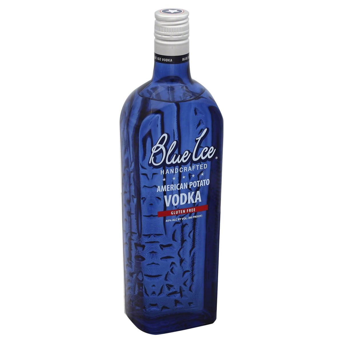Blue Ice Vodka bottle