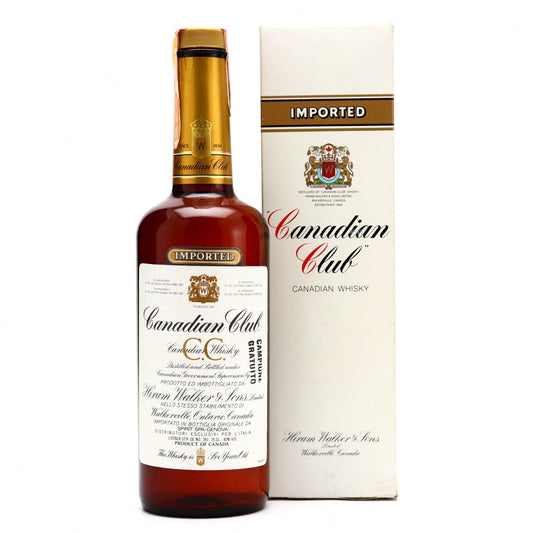 Canadian Club Premium Whiskey Aged 6 Years