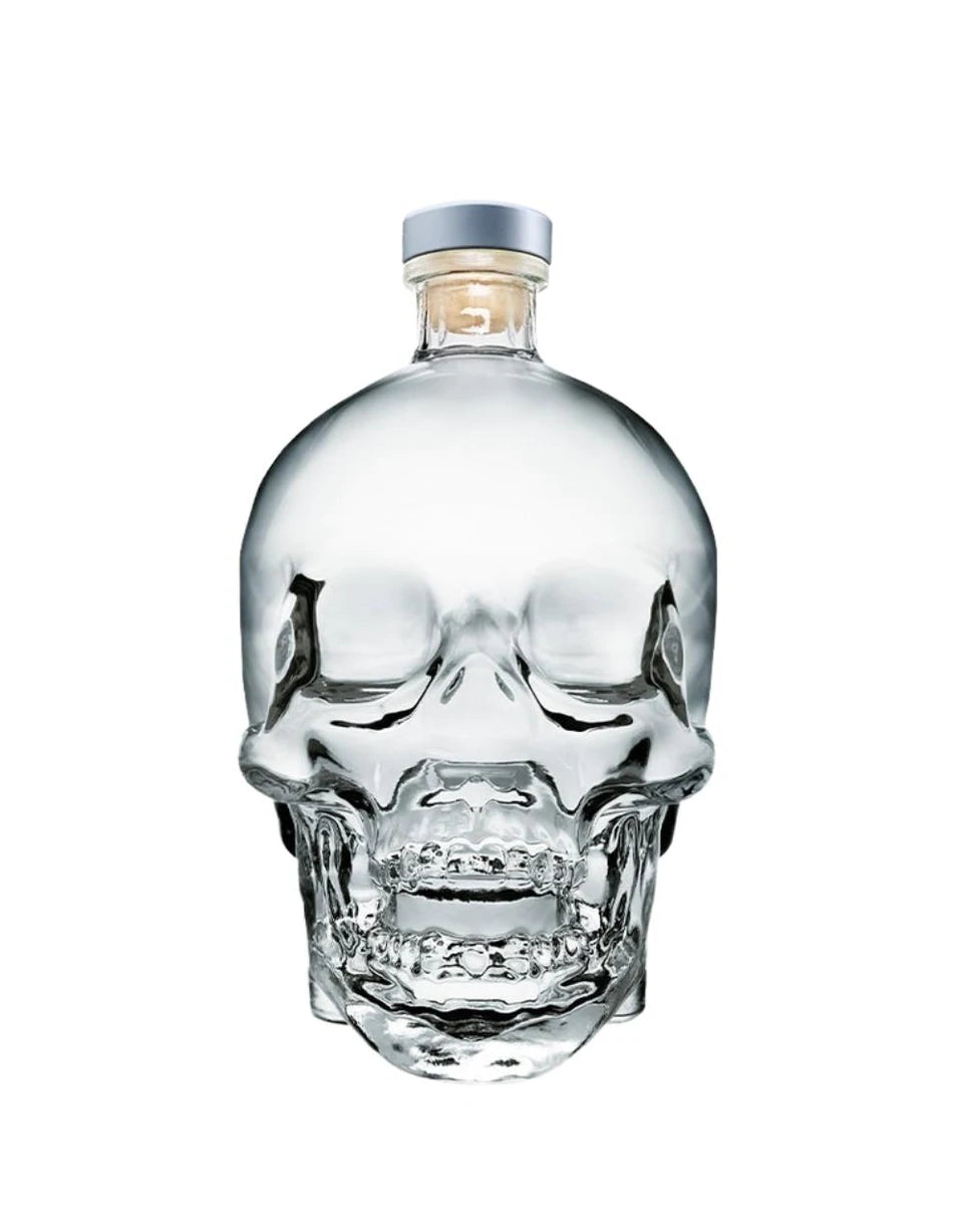 Crystal Head Vodka bottle