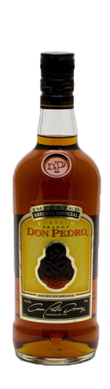 Don Pedro Brandy bottle