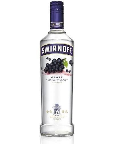 Smirnoff Vodka bottle