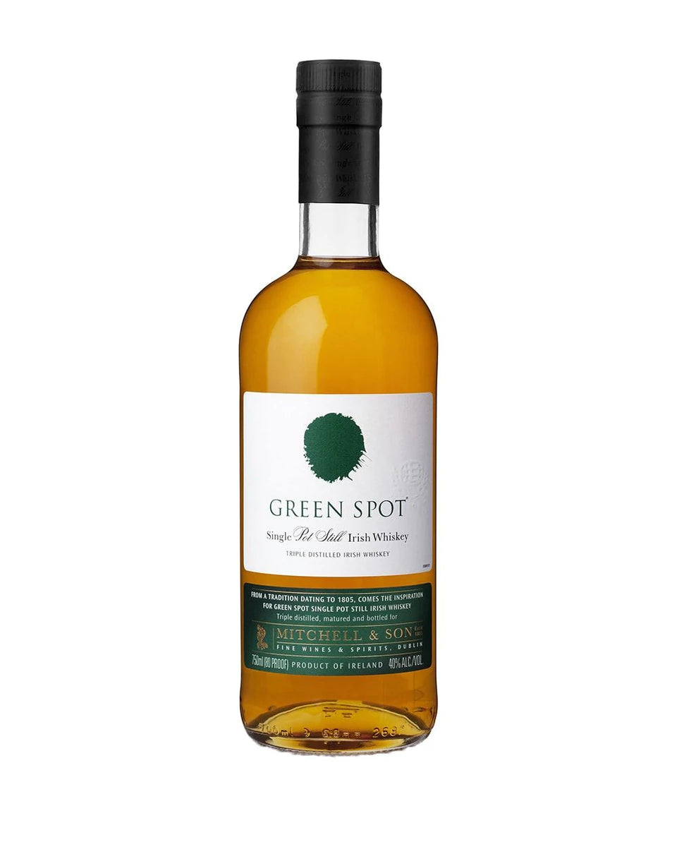 Green Spot Irish Whiskey bottle
