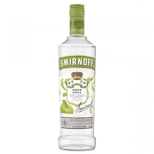 Smirnoff Vodka bottle