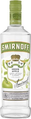 Smirnoff Vodka bottle