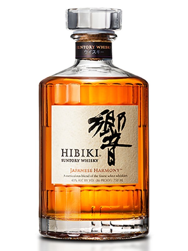 Hibiki Japanese Harmony Whisky bottle
