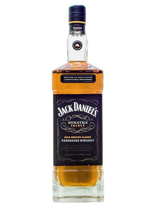 Jack Daniel’s Sinatra Select Tennessee Whiskey bottle