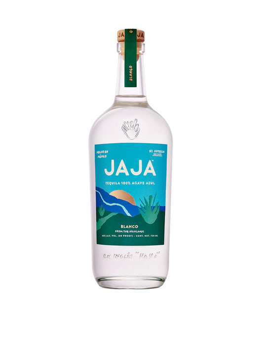 JAJA Blanco Tequila bottle