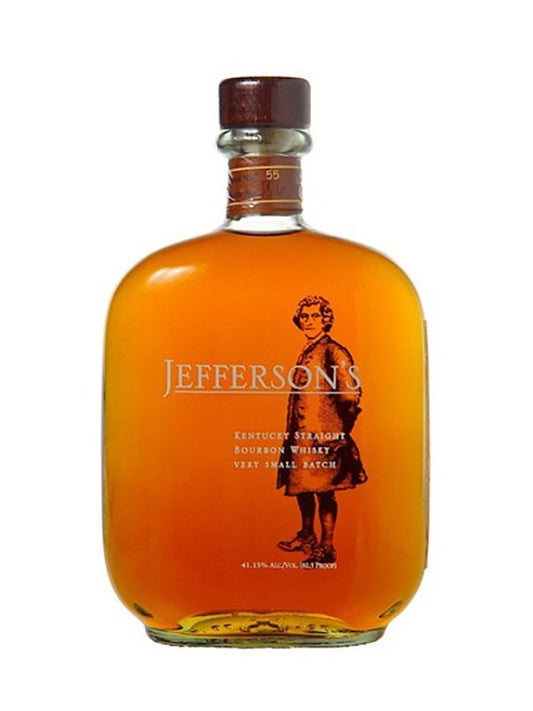 Jefferson’s Very Small Batch Bourbon Whiskey bottle