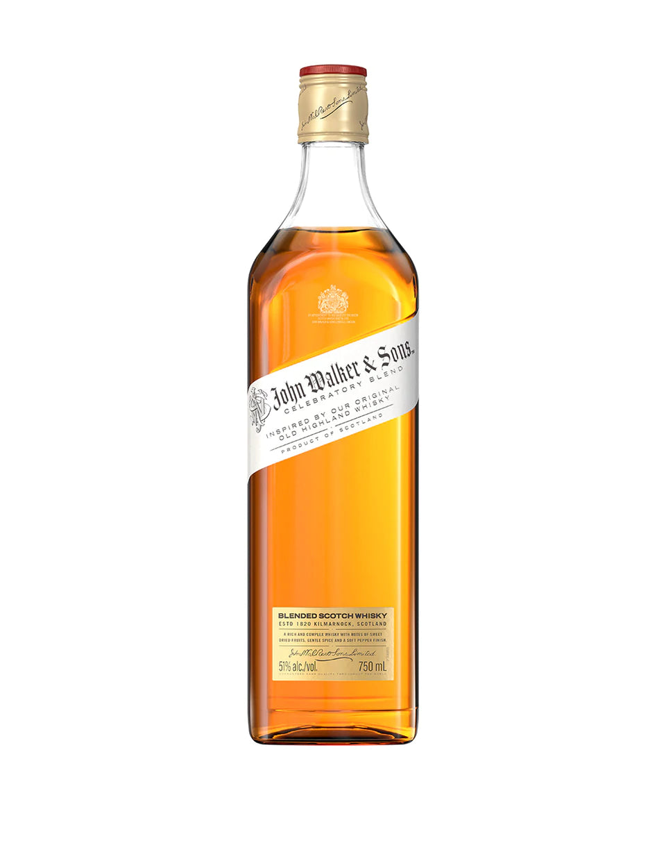 John Walker & Sons Celebratory Blended Scotch Whiskey bottle
