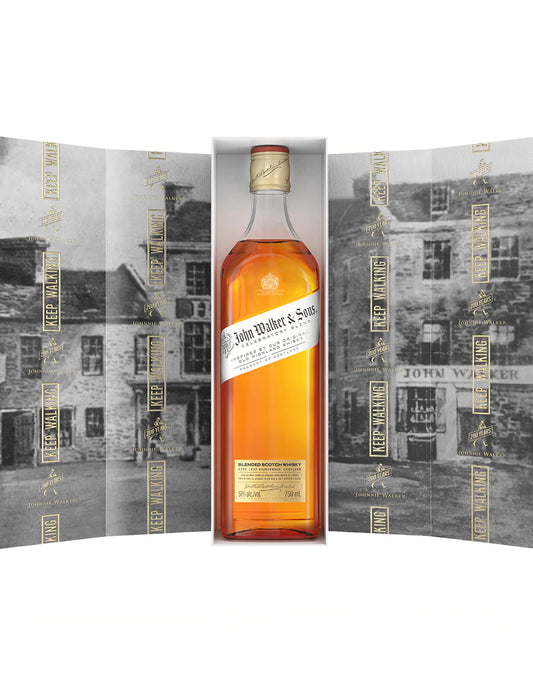 John Walker & Sons Celebratory Blended Scotch Whiskey bottle