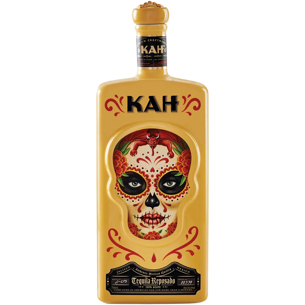 KAH Tequila Reposado bottle