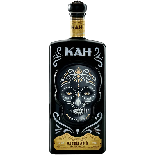 KAH Tequila Anejo bottle