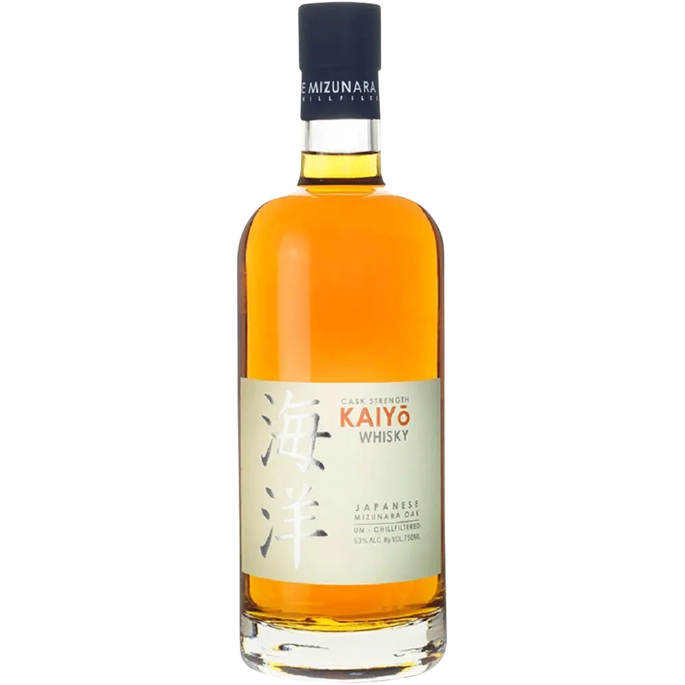 Kaiyo Cask Strength Whisky bottle