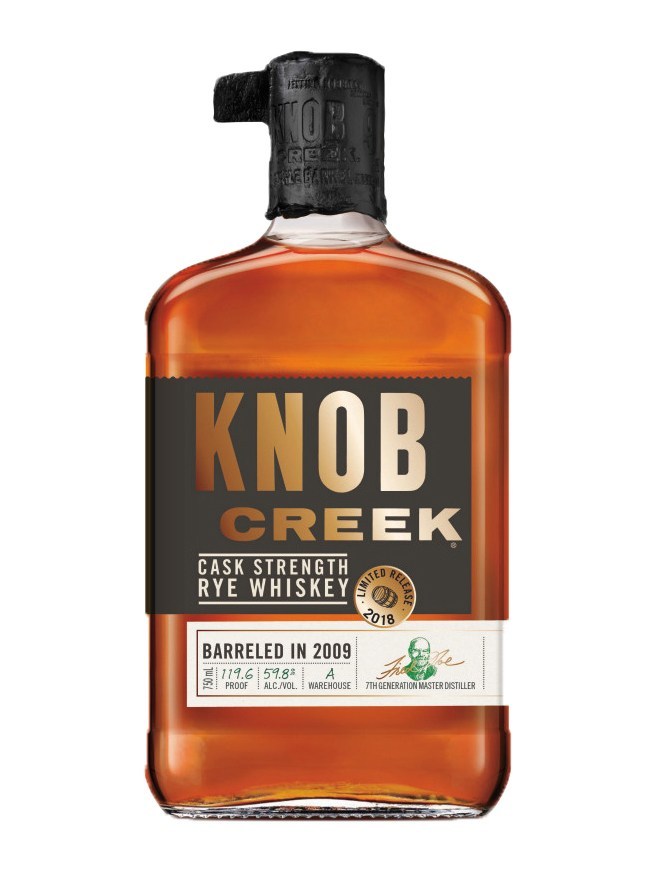 Knob Creek Cask Strength Rye Whiskey