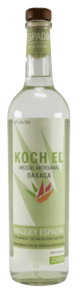 Koch El Artesanal Espadin Mezcal bottle