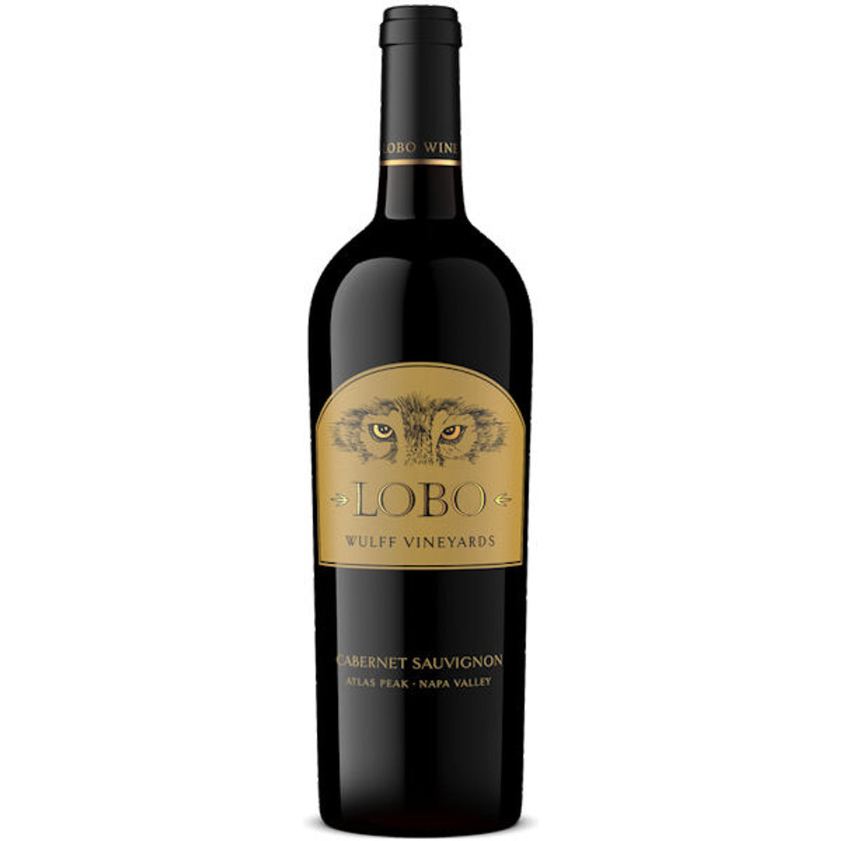 Lobo Wulff Vineyards Atlas Peak Napa Cabernet 2016 bottle
