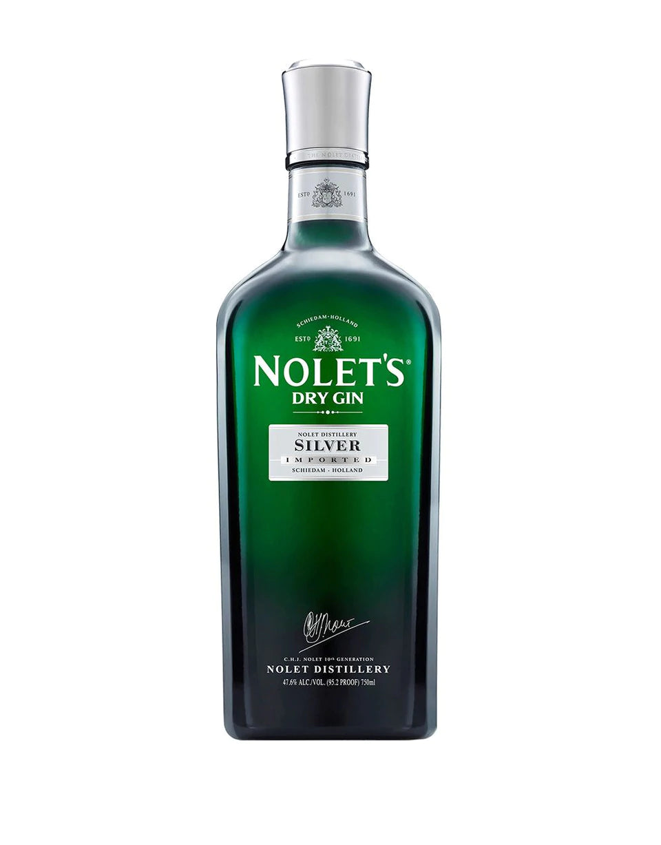 Nolet's Silver Dry Gin bottle