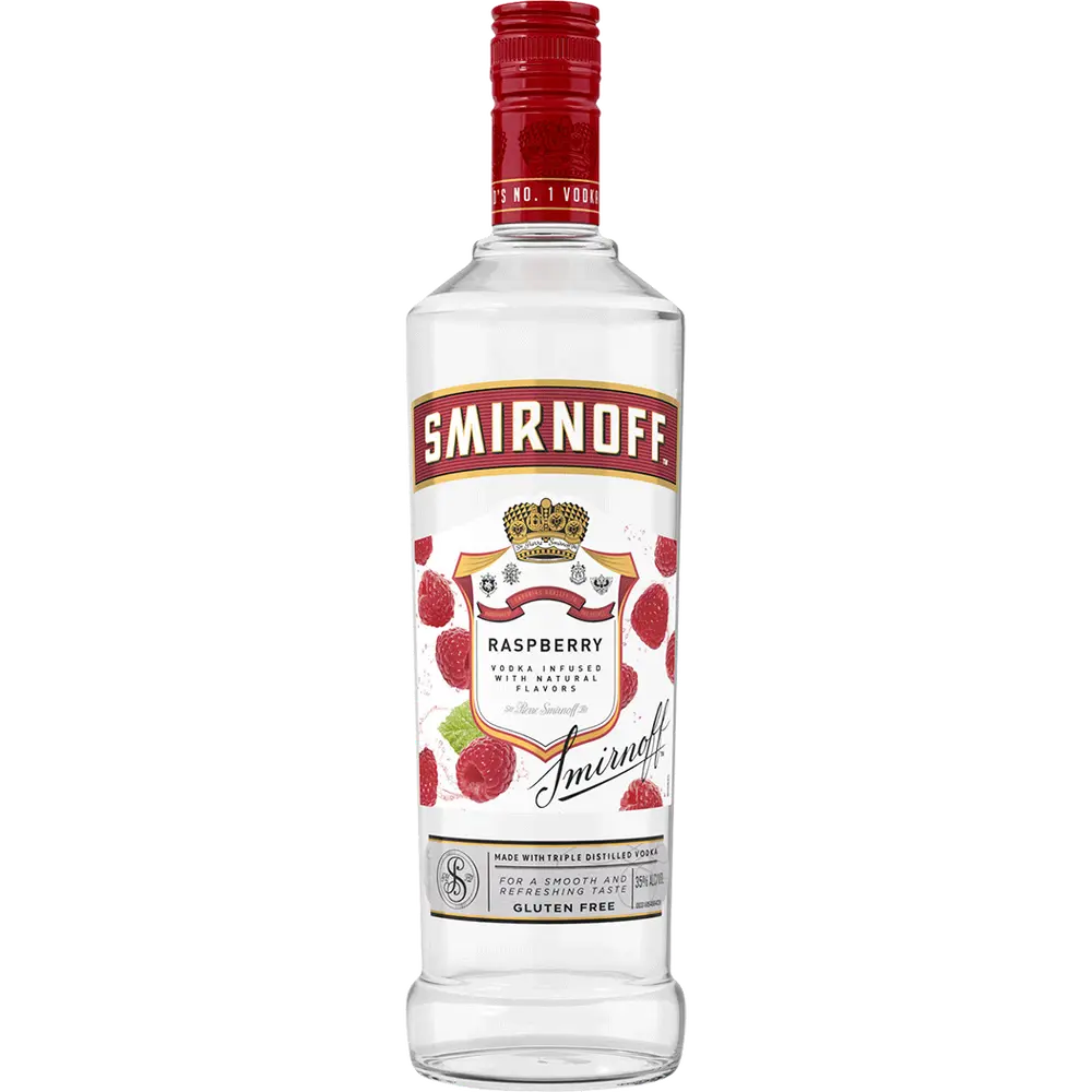 Smirnoff Vodka bottle