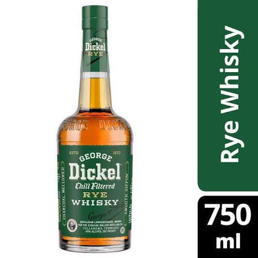George Dickel Chill Filtered Rye Whiskey