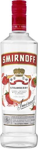 Smirnoff Vodka bottle