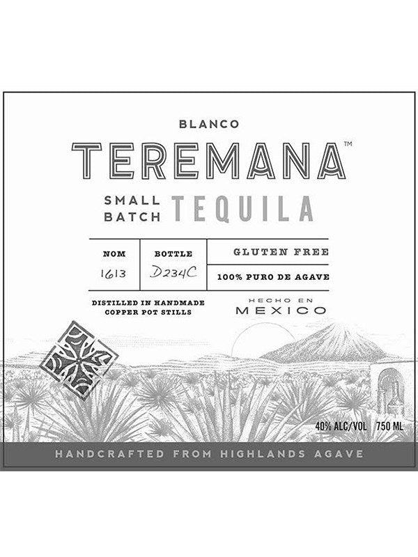 Teremana Tequila Blanco bottle