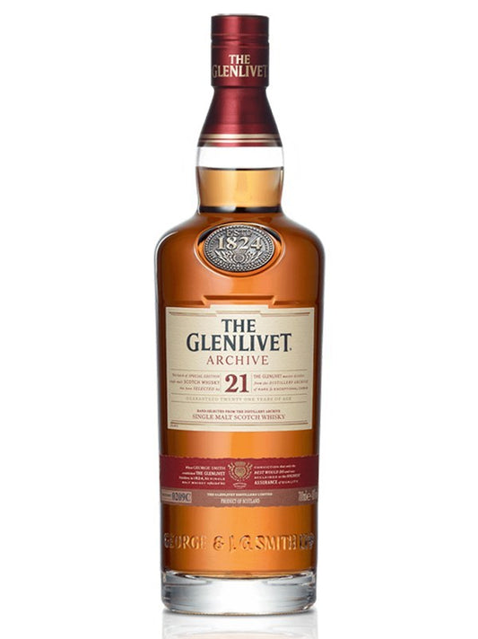 The Glenlivet 21 Year Old Scotch Whisky