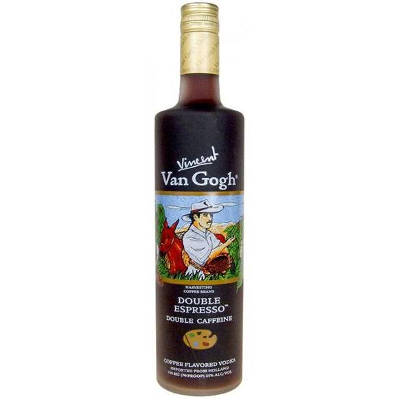 Van Gogh Double Expresso Double Caffeine Vodka bottle